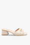 Sateya Women's Heeled Slippers - Ten Patent Leather