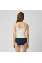 Women's Thin Waist Cotton Panties Black 12-Pack - 3