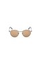 Shiny Gunmetal Uv400 Metal Male Sunglasses - 2