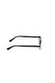 Shiny Black Uv400 Metal Unisex Sunglasses - 3