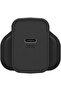 USB-C PD GaN Wall Charger 30W, USB-C Fast Charger for Smartphone and Tablet, Drop Tested, Rugged, Ultra Durable, Black - 3