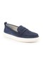Women's Sneaker Laceless Slip-On Suede Loafer Detailed Thick Lightweight Eva Sole Casual Sports Shoes Z5898