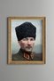 Ataturk Portrait - Vintage Patterned Painting - Fine Model