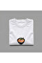 Nubarco White Oversize Wide Cut Long Sleeve 100% Cotton Summer Korean Food Printed Tshirt - 2