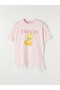 Vizyon New Season Printed 100% Cotton Women's T-Shirt - 5