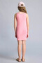 Sleeveless Ribbed Pink Dress for Girls E5806A826Sm - 6