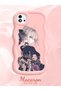 Realme C20 Compatible Case Camera Protector Pink Silicone Couple Phone Case Girl Pattern - 2