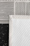 Powder Geometric Young Room Single Pique Set - Black Striped 160X220 cm Quilted Bedspread - 7