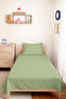 Green Minimalist Young Room Single Pique Set - Pastel Quilted 160X220 cm Summer Bedspread - 6