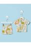 Infant Boys Multi-Colour Geometric Print Shirt & Shorts Set
