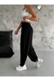 Women's Flexible Fabric Shalwar Pants with Elastic Waist - 7