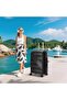 HomeSmart Xplorer Luxury Luggage Set, 3-Piece (PP) Hardshell Suitcases, Durable, Lightweight (Black) - 4