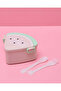Pink Watermelon-Shaped Lunch Box