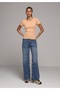Slim Fit Round Neck Plain Women's Short Sleeve T-Shirt - 3