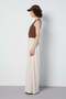 Women's Premium Modal Fabric Loose Cut Trousers Stone 31062 - 4