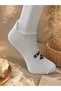 12 Pairs Women's Seamless Bamboo Bootie Socks, Anti-Sweat, Odorless, Cotton Socks - Seasonal - Mixed Color/Pattern - 4