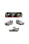 Back to the Future Series Set of 3 Metal Model Cars Legend Delorean Back the Future - 8