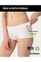 Women's Organic Cotton 3-Piece Ghost Elastic Shorts Panties - 4