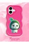iPhone 17 Compatible Case Camera Protector Red Silicone Couple Phone Case Cute Pattern - 2