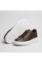 (Sneakers) Inside and Outside Genuine Leather Casual Men's Shoes Brown - 2