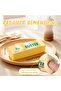 2PCS Butter Squishy – Slow Rising Butter Squishy Toy, Realistic Food Fidget Toys for Adults, Soft PU Material, Sensory Anxiety Relief & Focus Aid, Portable 5.5 Inch Squishy Butter for Office & Home - 3