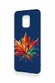 Redmi Note 9 Pro 9S Compatible Colorful Leaf Pattern Silicone Case - 4