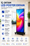 Led Poster Ekran Indoor