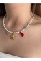 Starfish Charm Beaded Necklace - 2
