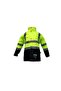 Jn1003 Phosphorescent Oxford 5+1 Inside-Out Parka Yellow Navy Blue Size XL - 3