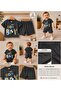 Baby Boy Handsome Boy Printed Cotton Fabric Short Sleeve Shorts Summer Set - 7