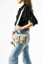 Krinkıl Free Bag Shoulder Chest and Waist Bag Waterproof Fabric Multi-Compartment Functional Cream 146V - 3