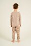 Boy's the Best One Yellow Long Sleeve Pajama Set Rp3874-C-V1 - 3