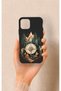iPhone 11 Pro Compatible Compass Forest Pattern Silicone Case