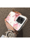 Poco X7 Pro Compatible Silicone Edge Hard Back Case Couple Phone Case with Floral Pattern - 4