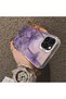 iPhone 13 Pro Max Compatible Silicone Edge Hard Back Case Couple Phone Case Butterfly Pattern - 4