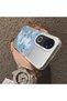 Vivo V50 Compatible Silicone Edge Hard Back Case Couple Phone Case with Floral Pattern - 4