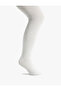 Textured Basic Pantyhose - 2