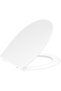 Ceramics Rak-Karla Deluxe Seat & Cover ABS Wrap Over | Soft Close Toilet Seat Cover Quiet Slow Lid - 6