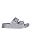 487-15 Pearl Silver Women's Flat Slippers - 2