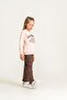 Girl's Printed Orange Long Sleeve Tracksuit Set Us2714-C-V1 - 6