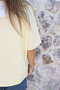 Yellow Oversize Basic Tshirt - 4