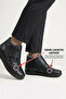 5033 Genuine Leather Orthopedic Sole Fur Mother Boots - 3