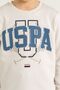 Boy's Printed White Long Sleeve Tracksuit Set Us2618-C-V3 - 3