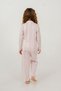 Girls' Shirt Pajama Set Embroidered Cream Long Sleeve Pajama Set Us2728-C-V1 - 5