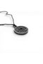 Chinese Luck Coin Feng Shui Ancient Chrome Plated Black Oil Cotton Men Women Pendant - 5