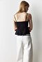 Tie-detail poplin top - 4