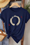 Karma Symbol Printed Women's Cotton T-Shirt