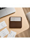 Men's Slim Card Holder Wallet, PU Leather, Minimalist Front Pocket Wallet, Lightweight - 3