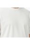 Men's White Regular Fit Printed T-Shirt - 5