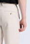 Beige Relaxed Fit Side Pocket Jogger Trousers - 4